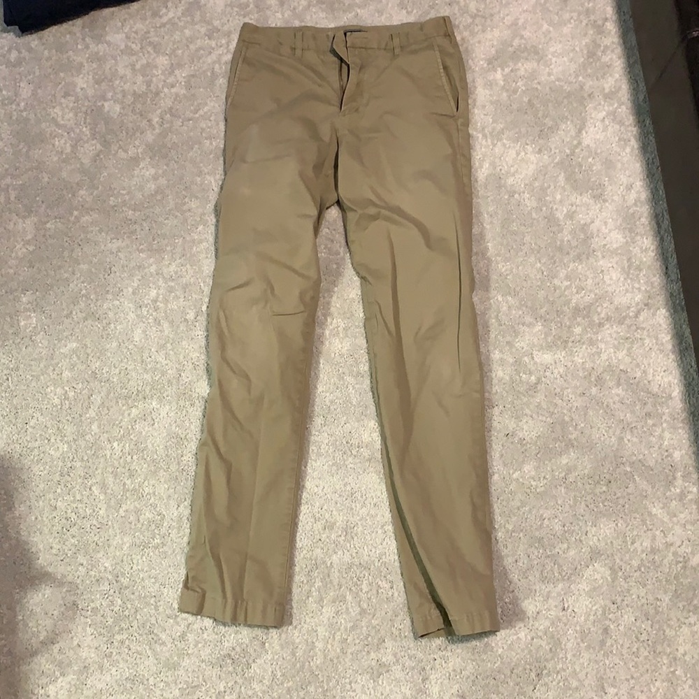 Lands’ end chinos - khaki (30” waist, 36” inseam)